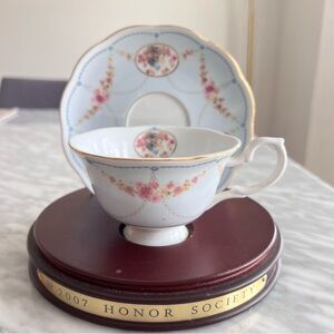 Avon Honor Society Teacup and Saucer Set